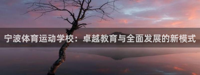 3377体育退款：宁波体育运动学校：卓越教育与全面发展的新模